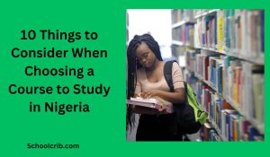 Things to Consider When Choosing a Course to Study in Nigeria