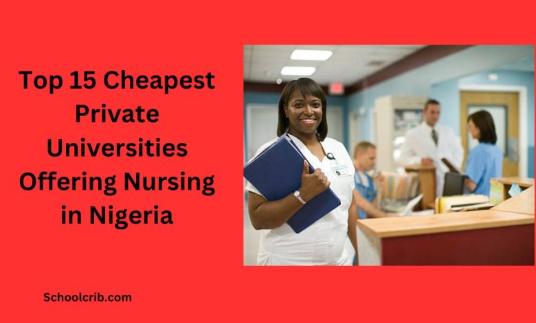 top-15-cheapest-private-universities-offering-nursing-in-nigeria